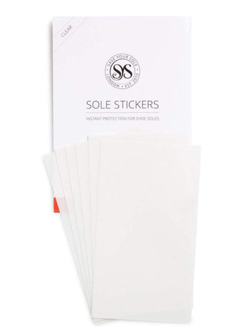 Sole Sticker - Clear (3 Pack)