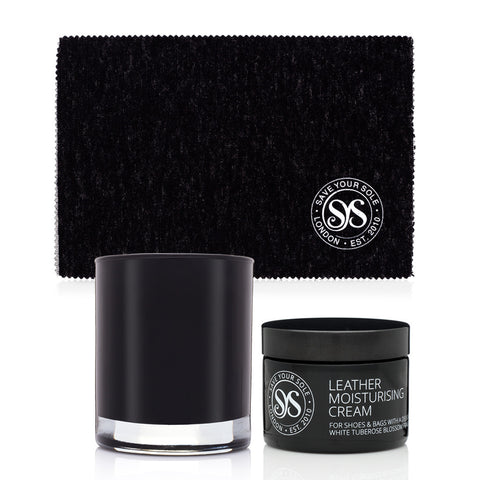 Luxury Leather Moisturising Cream in Black