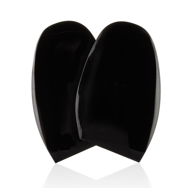 Shiny Soles in Black (No Adhesive) - Save Your Sole