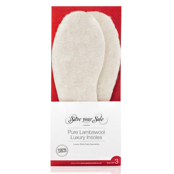 Pure Lambswool Insoles - Save Your Sole